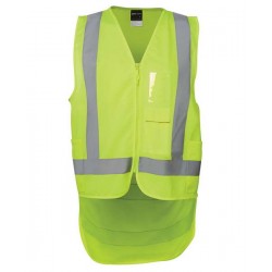 6DNDV - JB's HV ZIP DROP TAIL H PATTERN (day-and-night) VEST