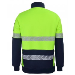 6DPS - JB's HV 330G 1/2 ZIP SEGMENTED TAPE FLEECE