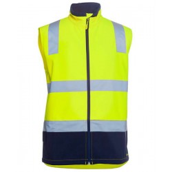 6DWV - JB's HV day-and-night WATER RESISTANT SOFTSHELL VEST