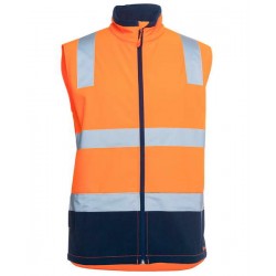 6DWV - JB's HV day-and-night WATER RESISTANT SOFTSHELL VEST