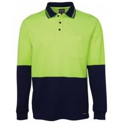 6HPL - JB's HV L/S COTTON BACK POLO