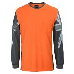 6HSCT - JB's HV L/S SOUTHERN CROSS TEE