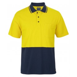 6HVQS - JB's HV S/S COTTON PIQUE TRAD POLO