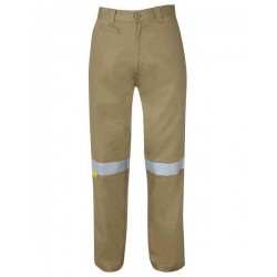 6MDNT - JB's M/RISED WORK TROUSER WITH REFLECTIVE TAPE