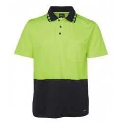 6NCCS - JB's HV NON CUFF S/S COTTON BACK POLO