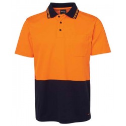 6NCCS - JB's HV NON CUFF S/S COTTON BACK POLO