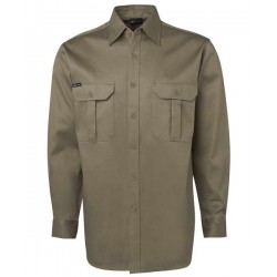 6WLS - JB's L/S 190G WORK SHIRT