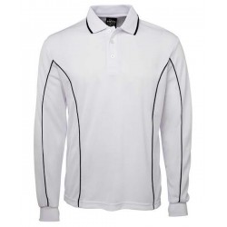 7PIPL - PODIUM L/S PIPING POLO