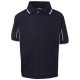 7PIPS - PODIUM KIDS S/S PIPING POLO